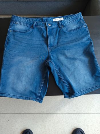 Short jeans livergy bleu