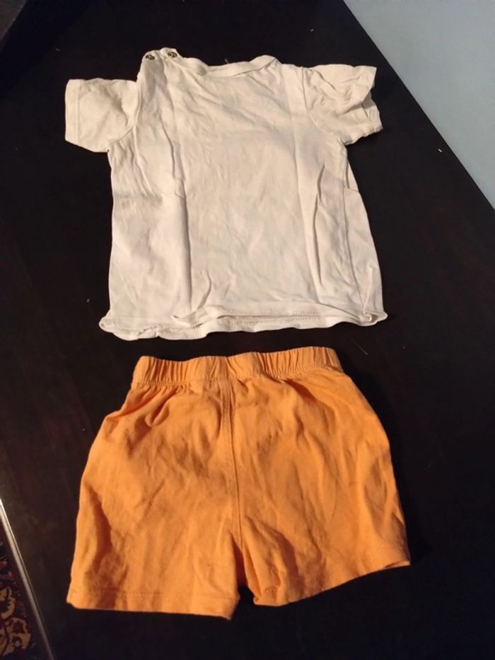 Ensemble été short et t shirt ou pyjama 18 mois Disney - photo numéro 4