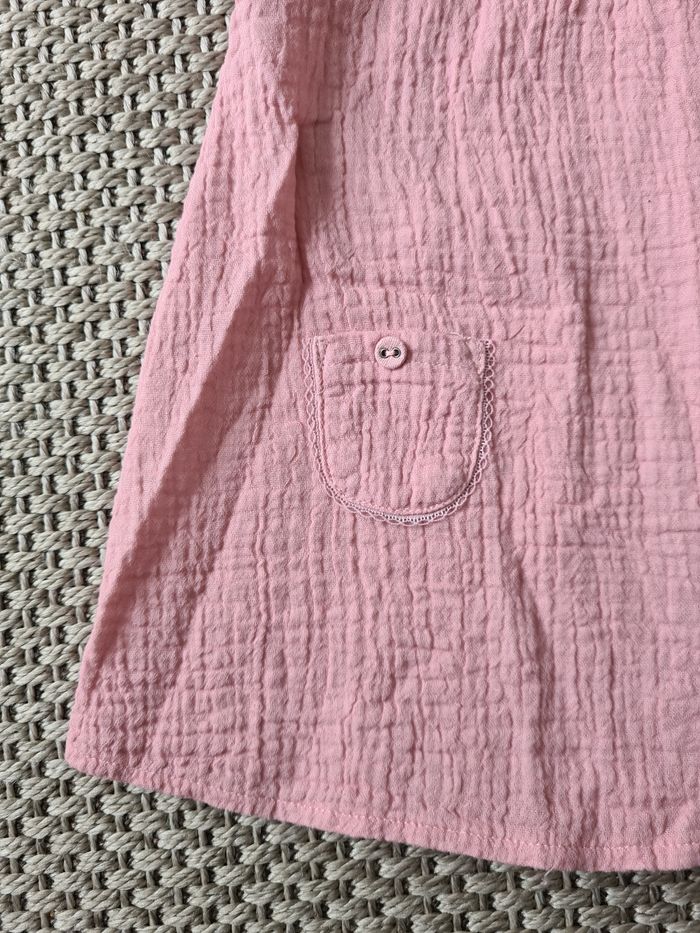 Robe sans manche avec culotte assortie rose poudrée - 12 mois - photo numéro 7