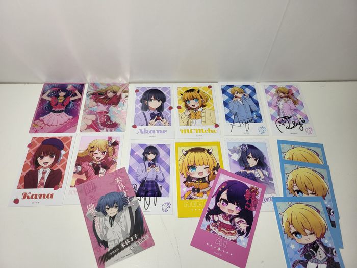 lot de 15 cartes wafer series + 13 Cartes Bromide Oshi No Ko wafer Series - photo numéro 4