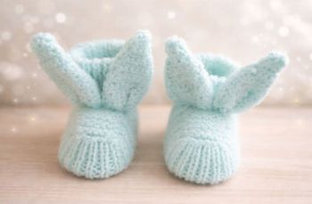 Chausson bébé lapin
