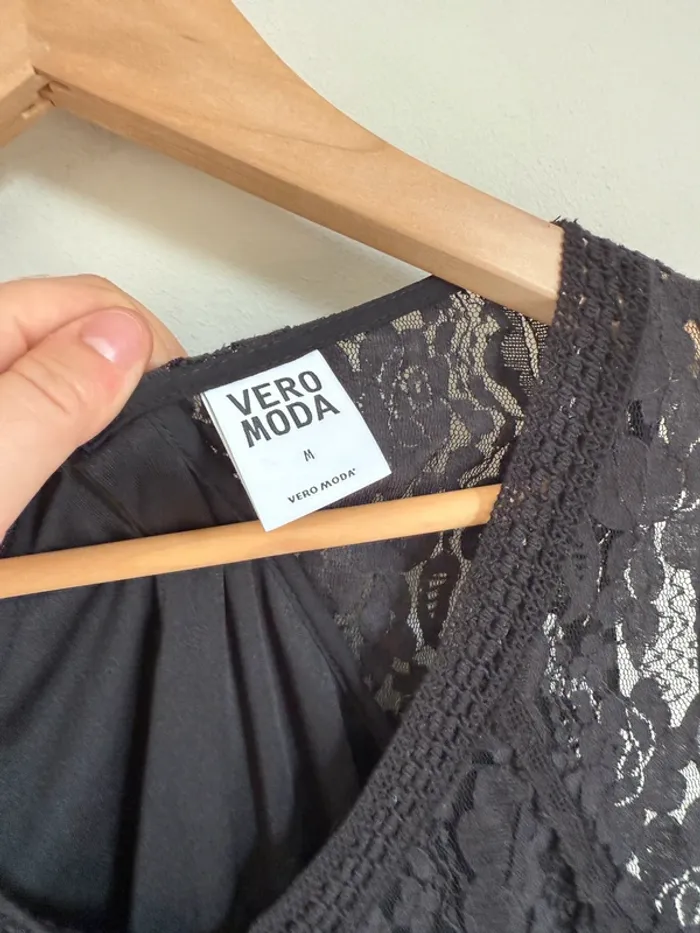 Robe patineuse noire Vero moda - photo numéro 4