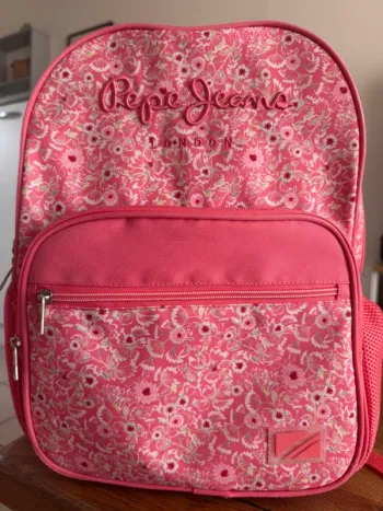 Sac a dos rose Pépé Jeans