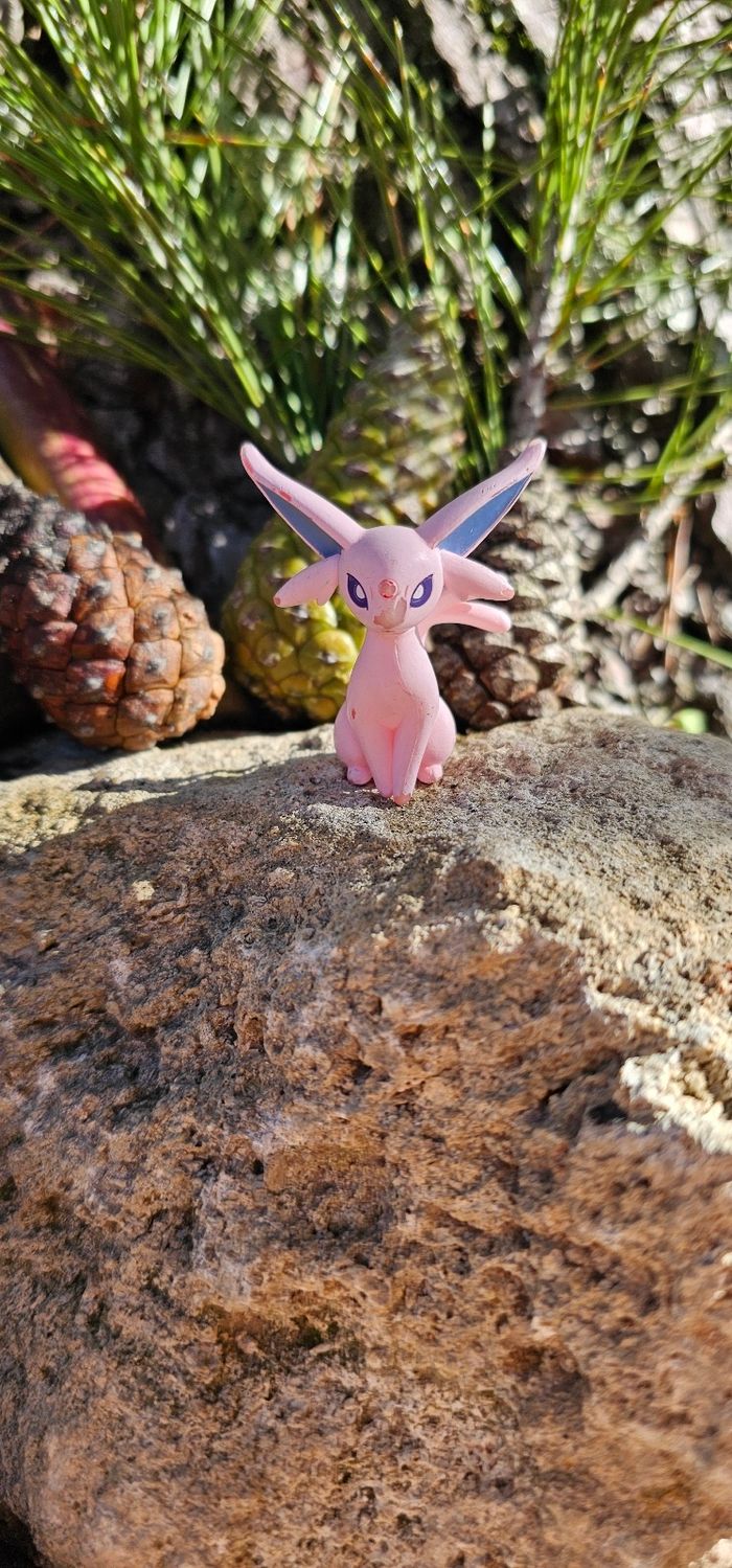 Super figurine Pokemon Nintendo tomy Évolution de Évoli mentali - photo numéro 2