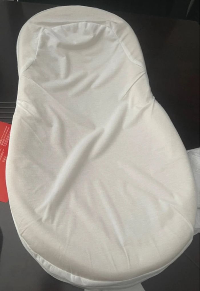 Cocoonababy® Red Castle 0-3 mois 👶 nid ergonomique bébé + drap housse blanc, made in France - photo numéro 4