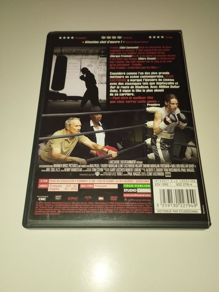 DVD Million Dollar Baby - photo numéro 2