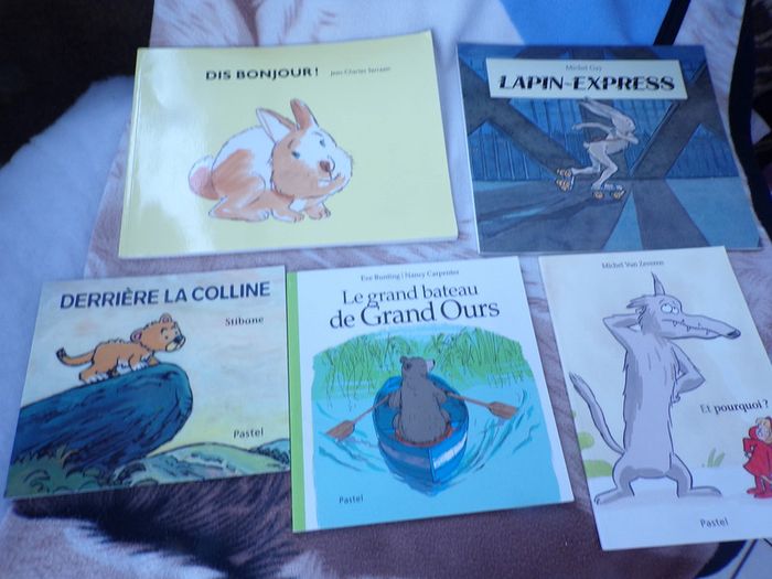 Lot 5 livres l'école des loisirs