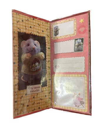 X85 Etiquette Stickers Souris Santoro London