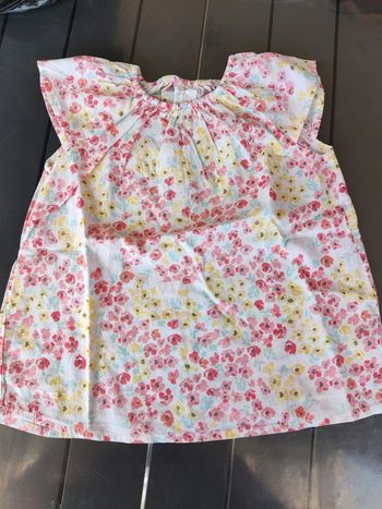 Tunique robe fille 18/24mois