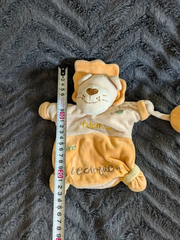 Doudou plat Lion - photo numéro 2