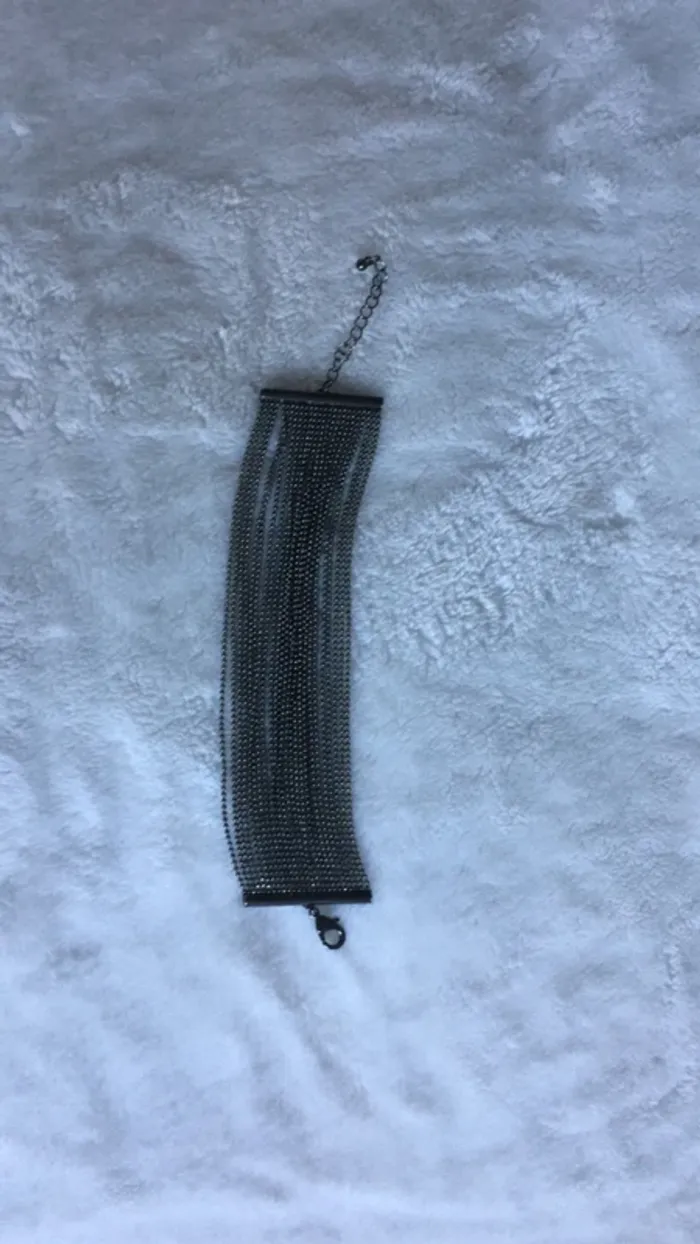 Bracelet multi rang acier