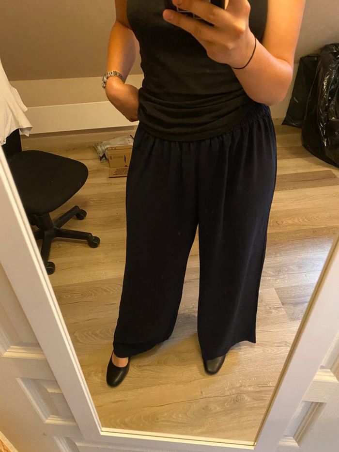pantalon d’été large femme taille S marque shein - photo numéro 2