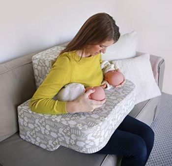 Coussin allaitement jumeau peanut&piglet