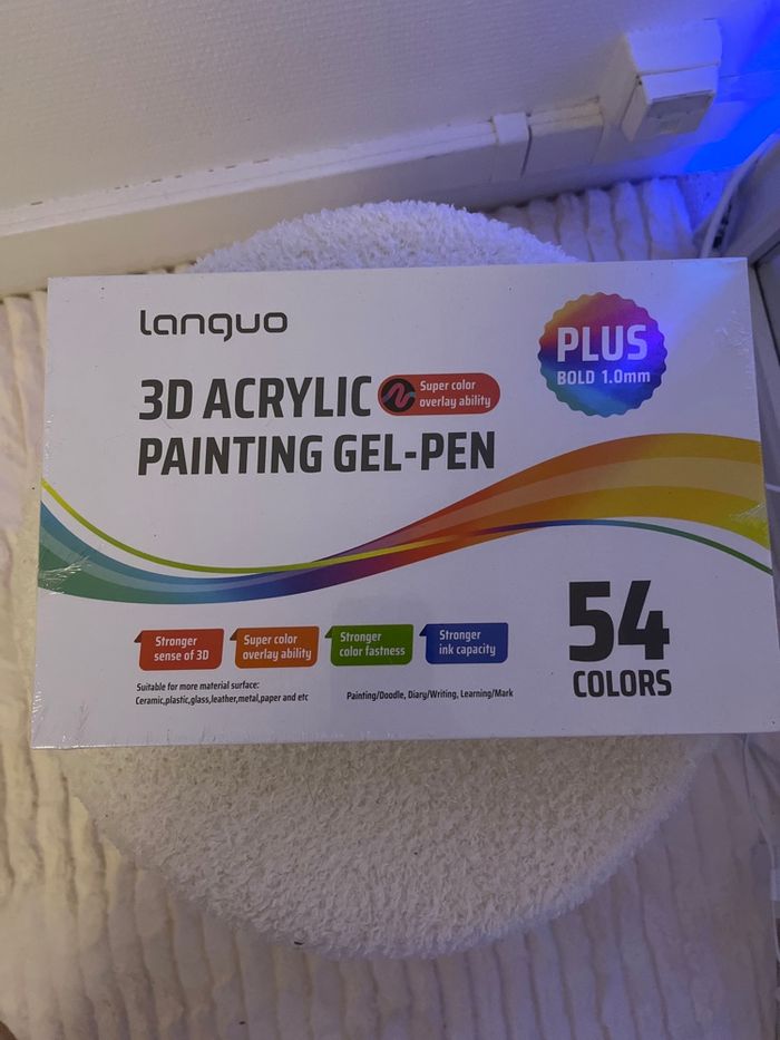 Languo 3D acrylic boîte de 54