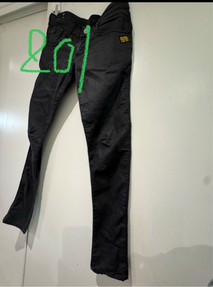 Jean g- star Skinny taille 31/32 noir - photo numéro 5