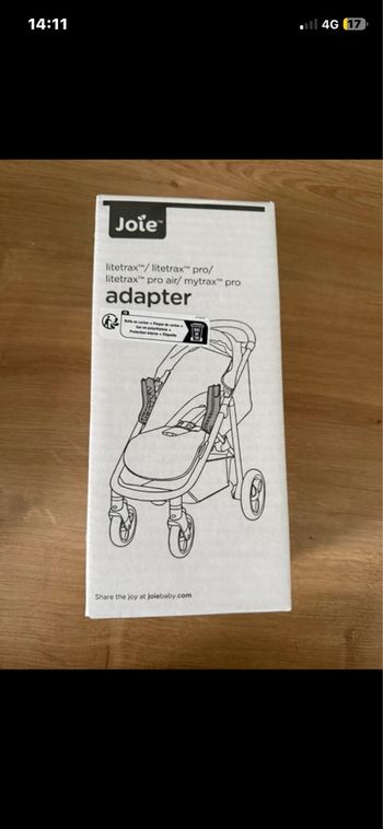 Adaptateurs poussette joie