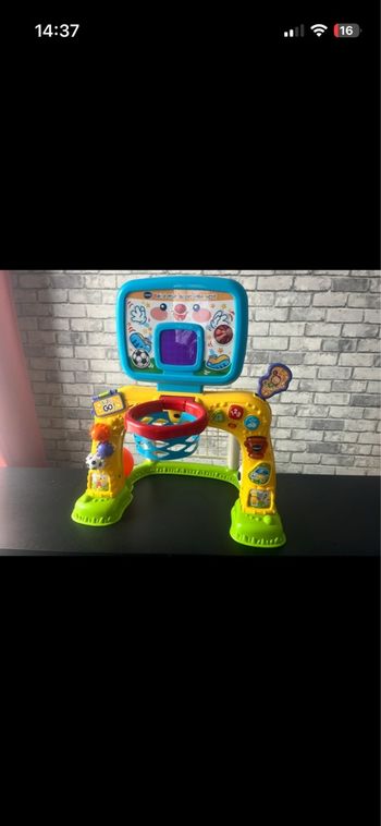 Panier de basket + foot Baby Vtech