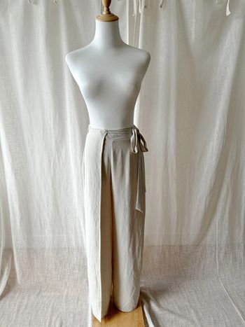 Pantalon large Zara