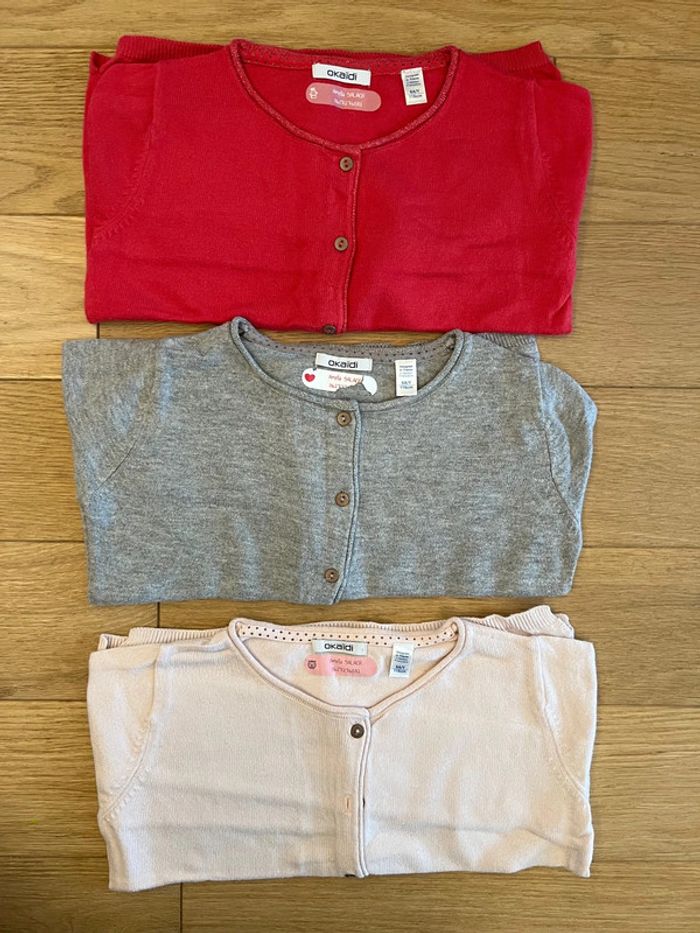 Vend lot de 8 vêtements automne hiver okaidi très bon état fille 6 ans - photo numéro 7
