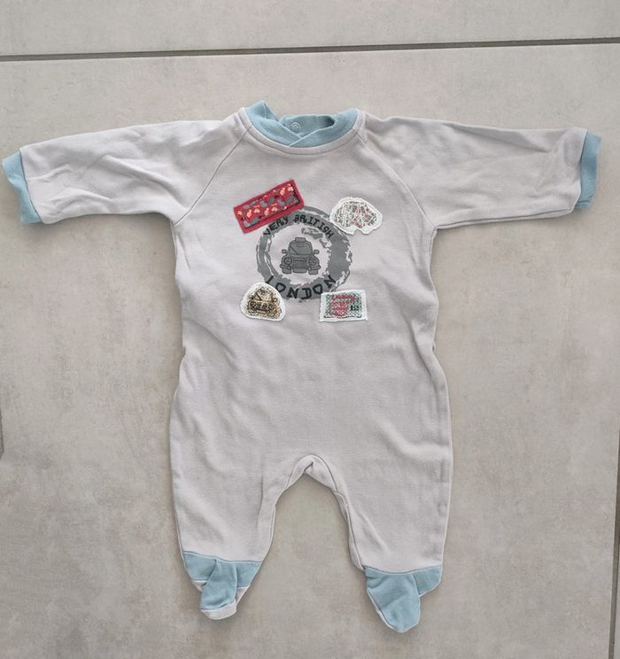 Lot de 4 pyjamas garçon - 3 mois - photo numéro 7