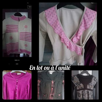 Lot gilet/tunique 10 ans