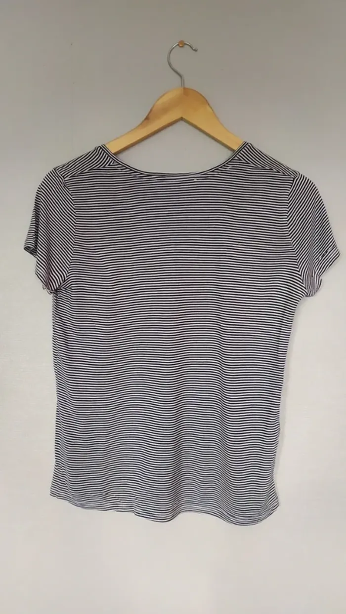Tee-shirt femme marinière de marque PROMOD - photo numéro 2