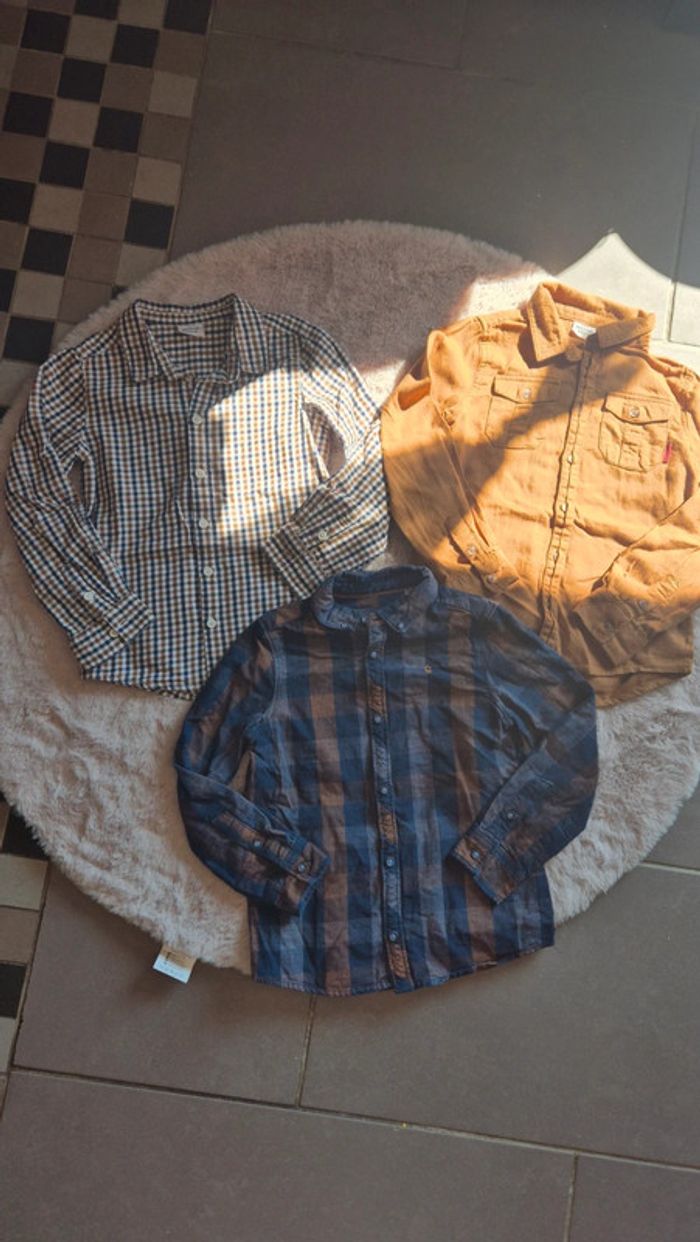 Lot de 3 chemises chic et chill đź’Ą 6 ans
