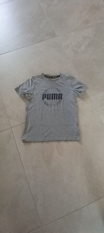 Tee-shirt Gris PUMA 10 ans