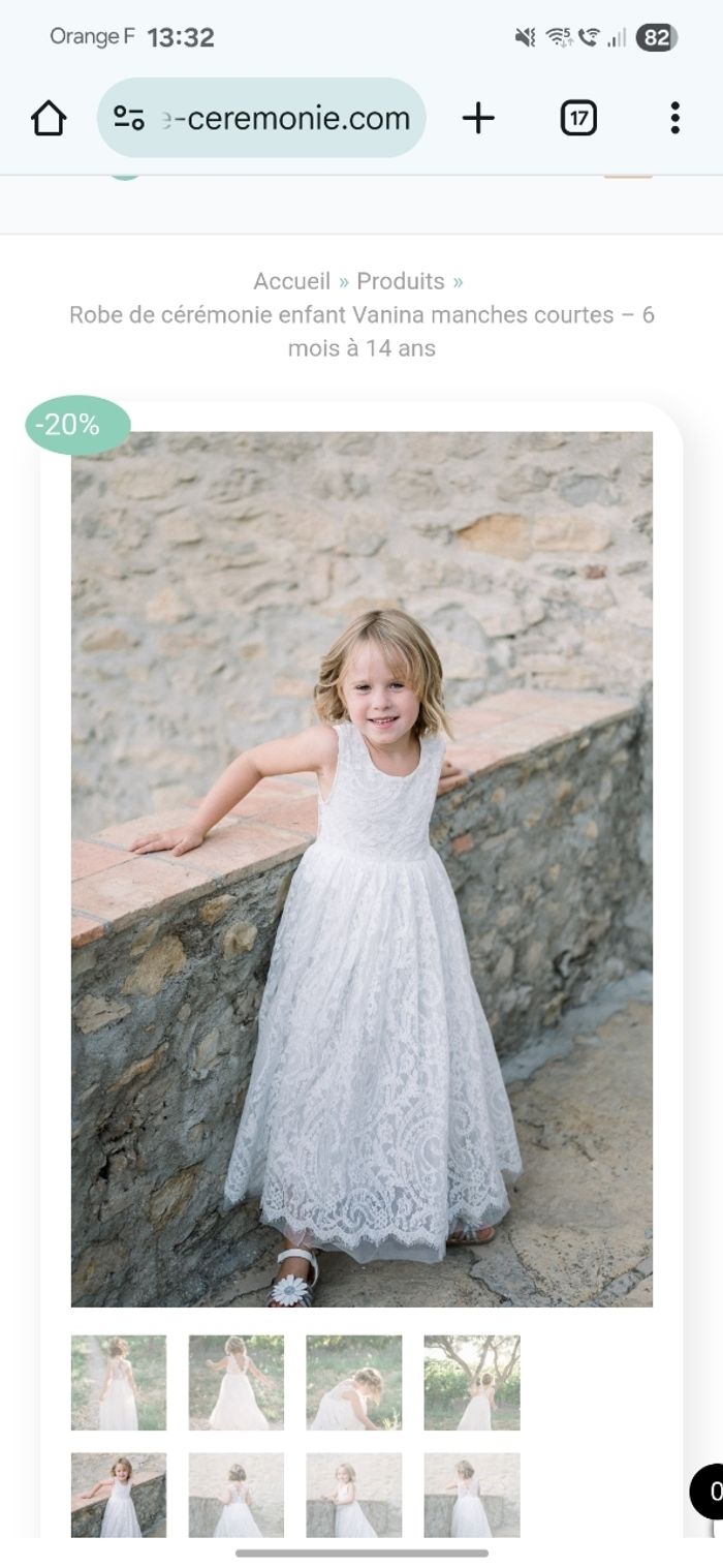 Robe cérémonie mariage - photo numéro 2