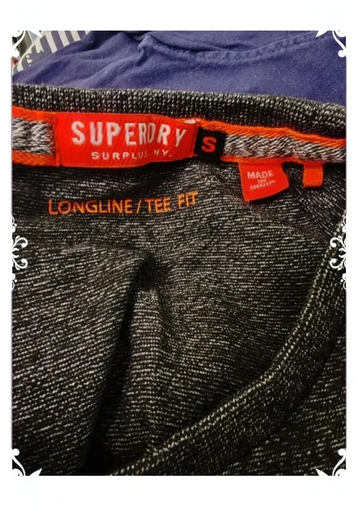 T-shirt long Superdry - photo numéro 4