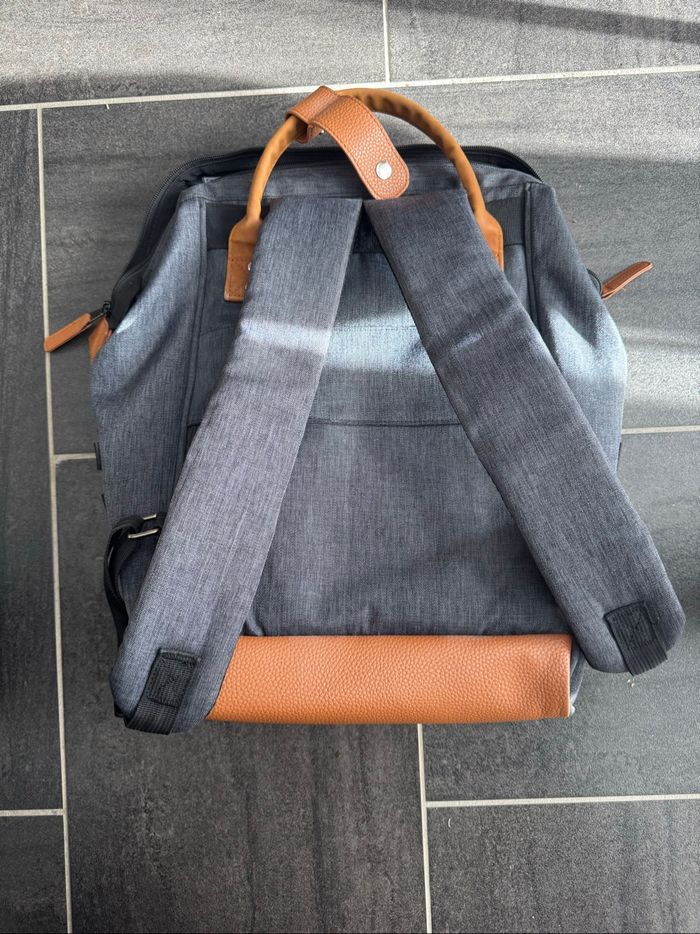 Sac cabaïa gris foncé et marron - photo numéro 4