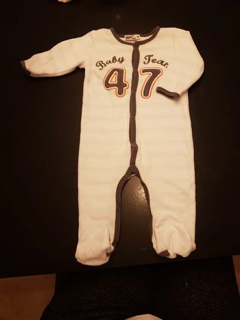 Pyjama velours 9 mois