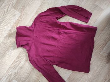 Sous pull bordeaux
