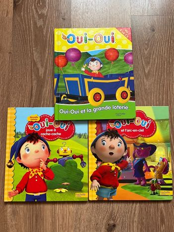 Lot de 3 livres Oui-Oui Hachette Jeunesse