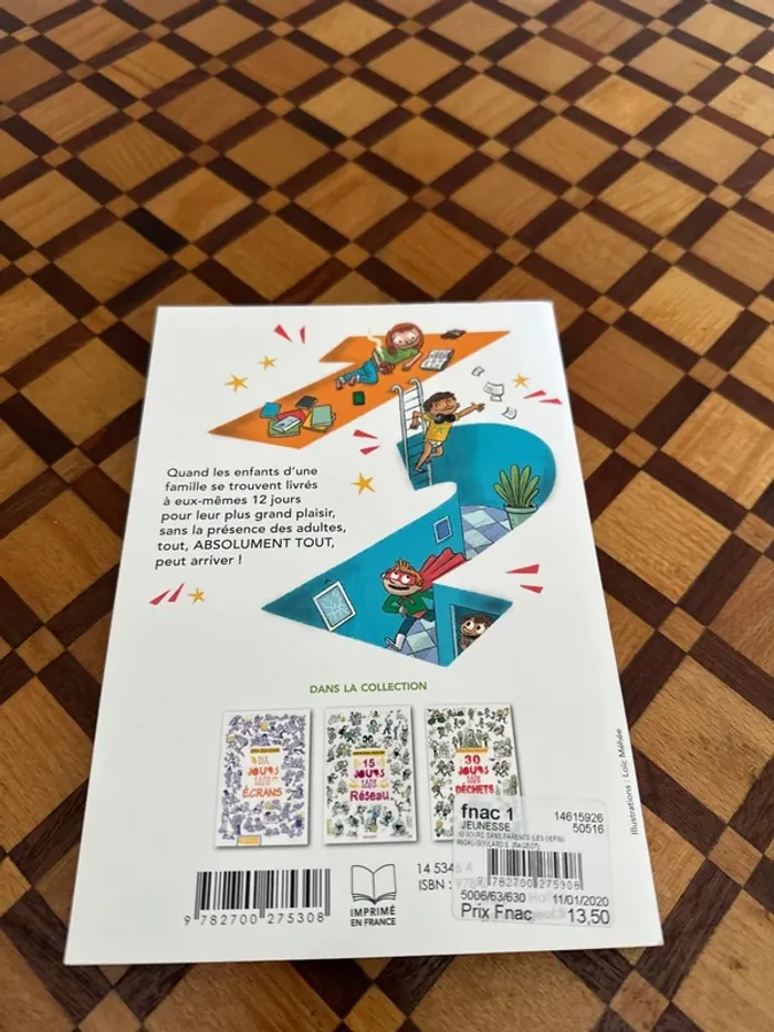 Livre 12 jours sans parents - photo numéro 2
