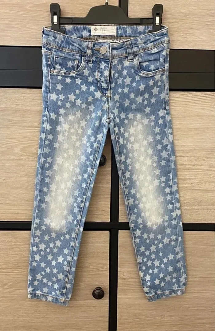 Jeans Denim Tex Taille 5 - 6 ans - photo numéro 2