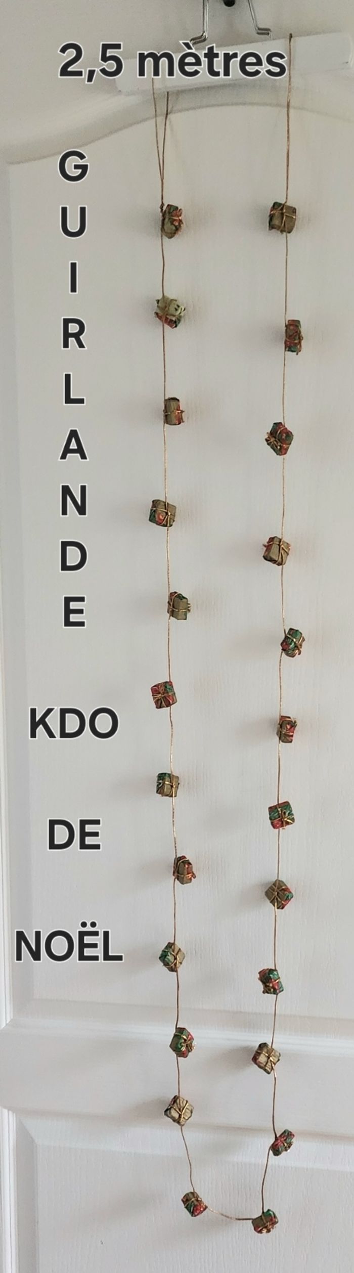 Guirlande de Noël de 2,5 mètres