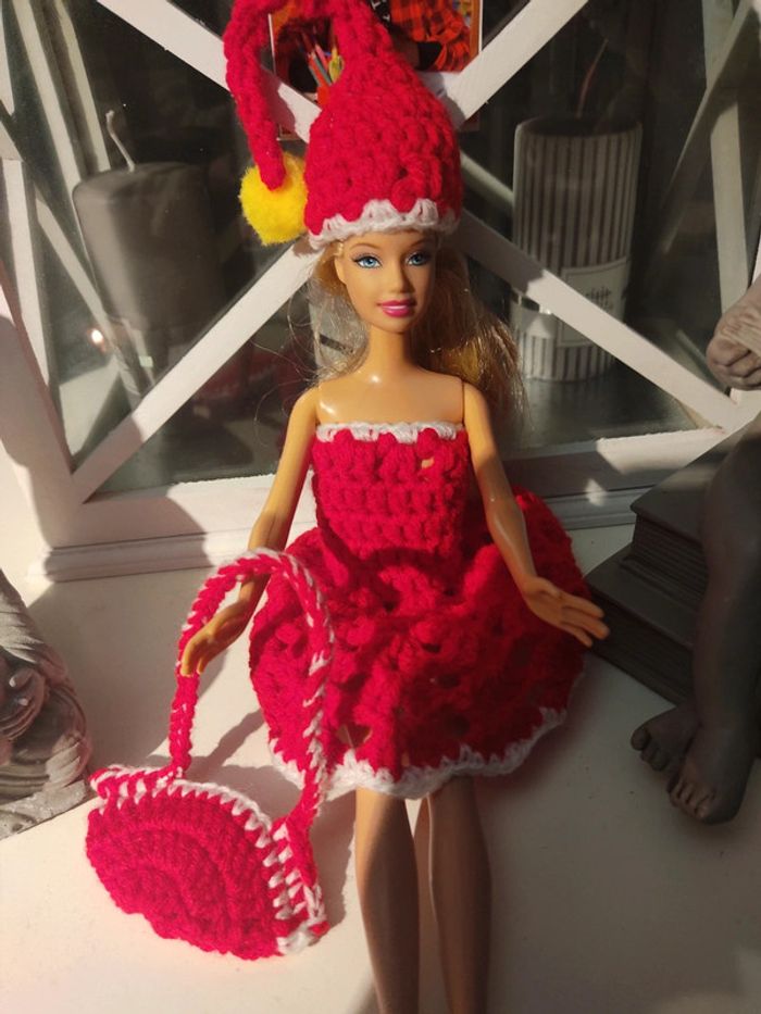 Vêtements pour Barbie Noël 3+1€ - photo numéro 6