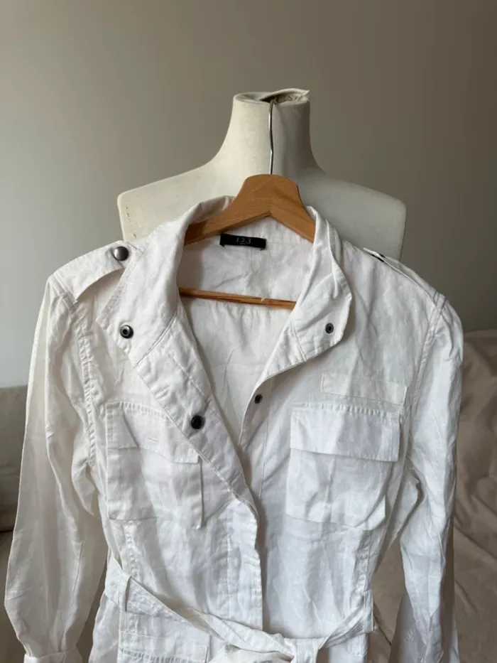 Jolie veste Coton Lin femme 123 - photo numéro 3