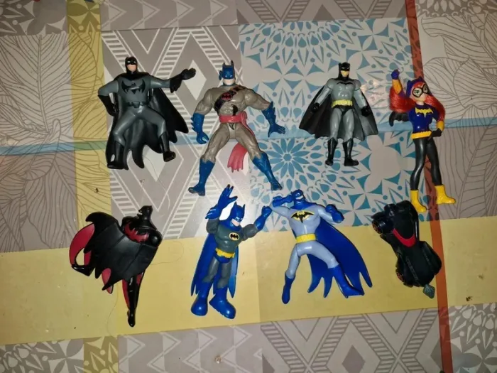 Lot de 8 figurines batman et catwoman - photo numéro 3