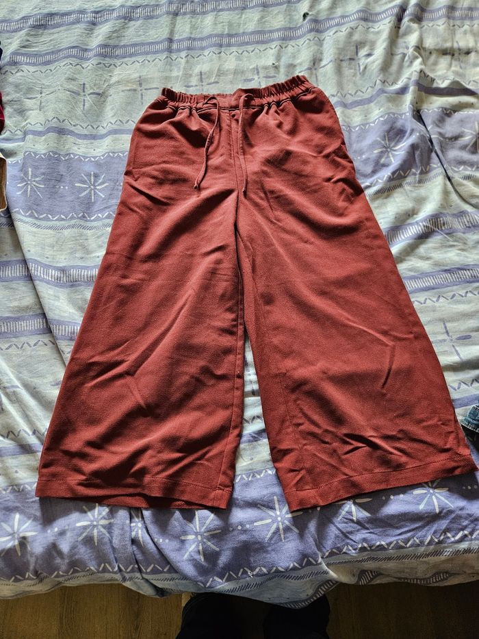 Pantacourt rouge kiabi - photo numéro 3