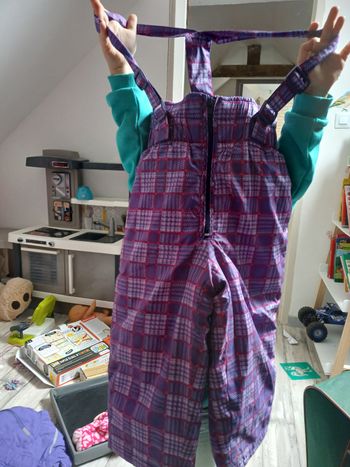 Ensemble salopette et manteau de ski