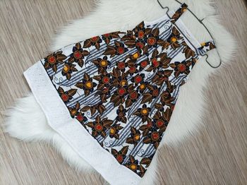 Robe fille en tissu wax