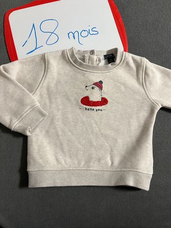 Pull Kiabi 18 mois