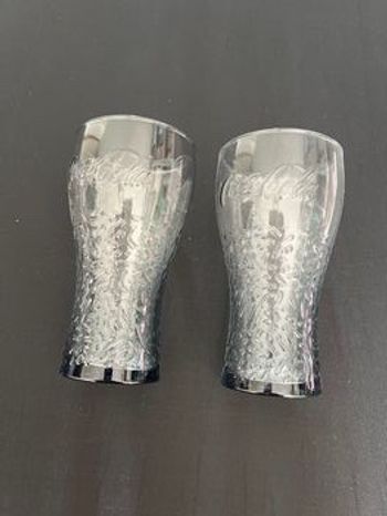 Lot de 2 verres coca