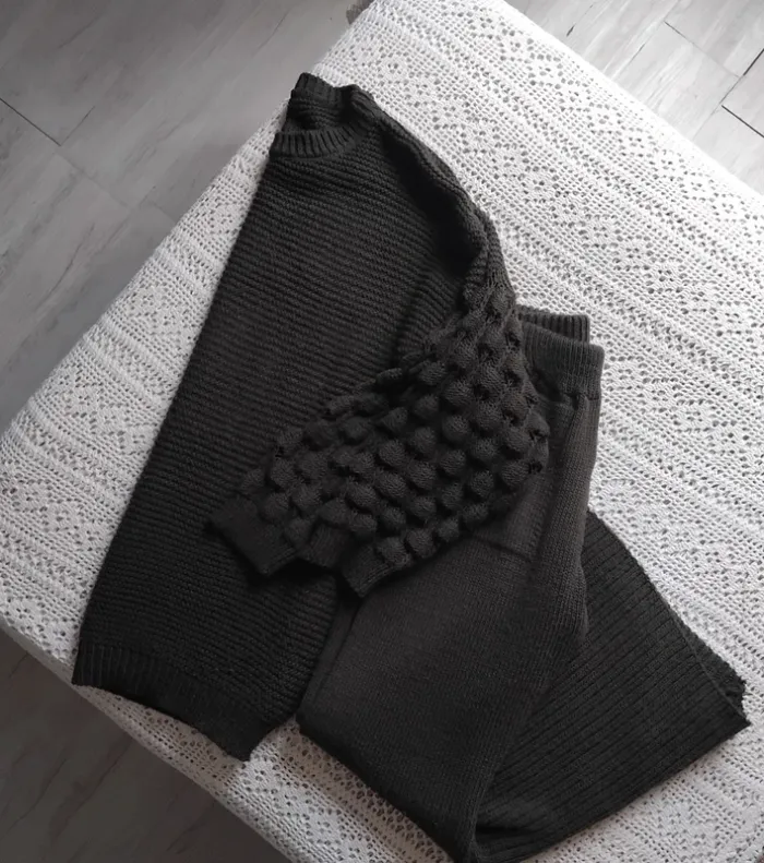 Ensemble kaki hiver