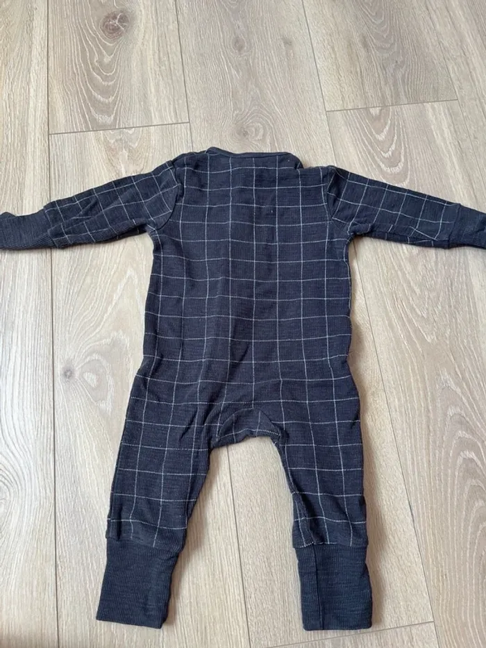 Pyjama Kiabi sans pieds zip avant 9 mois - photo numéro 3