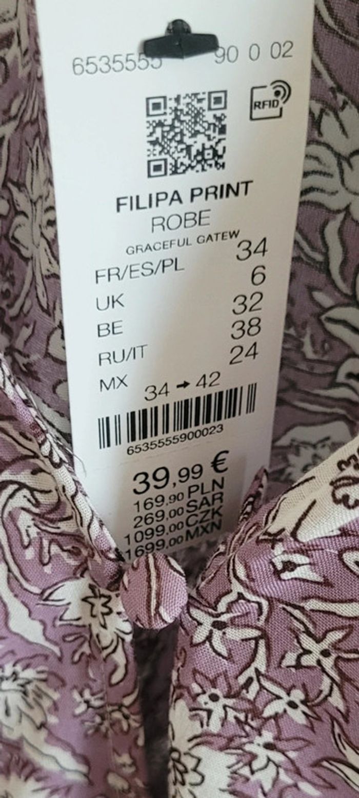 Robe Etam Taille 34 - photo numéro 2