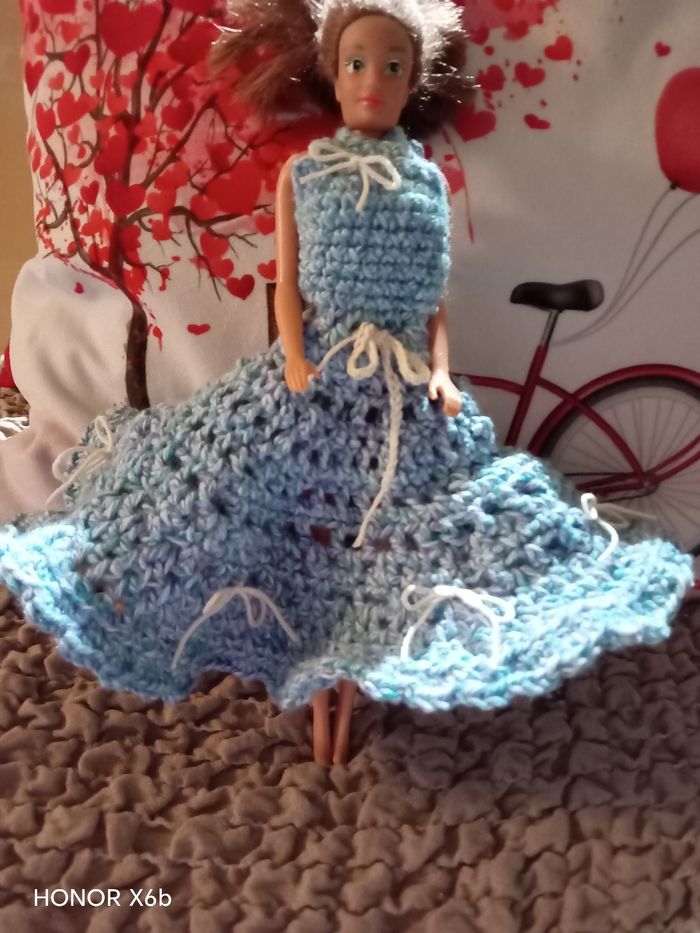 Robe longue Barbie - photo numéro 6