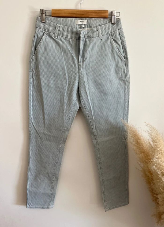 Pantalon carotte rayé Lab Dip - photo numéro 3